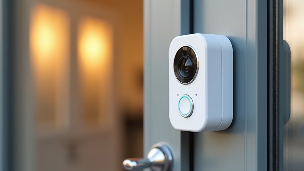 smart doorbell with audio