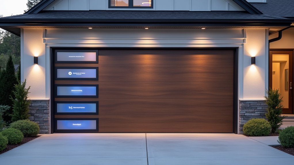 smart garage security features