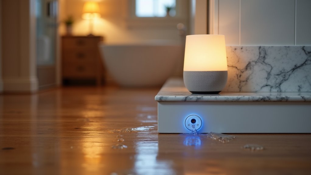 smart home leak detection