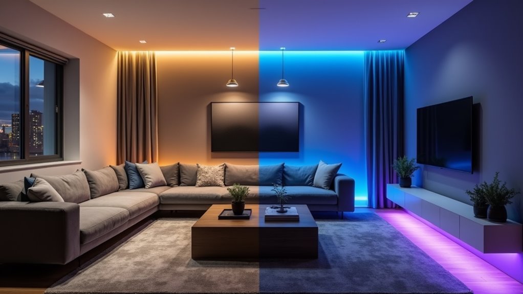 smart lighting scene automation