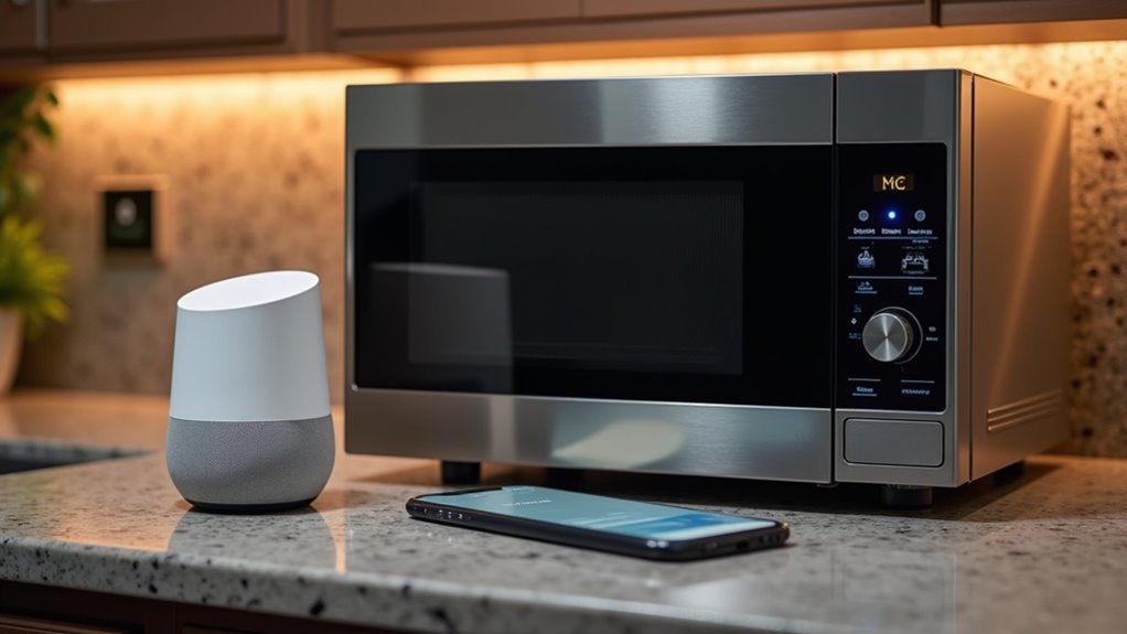 smart microwave app management