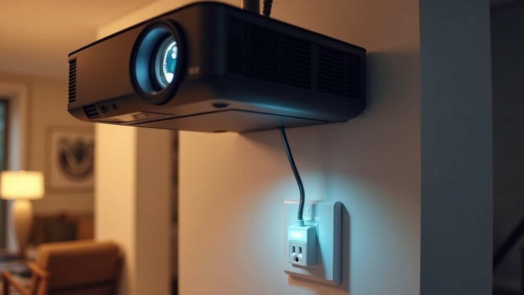 smart power control projectors