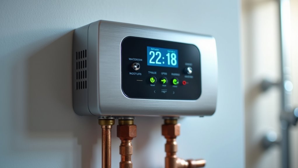 smart water heating control