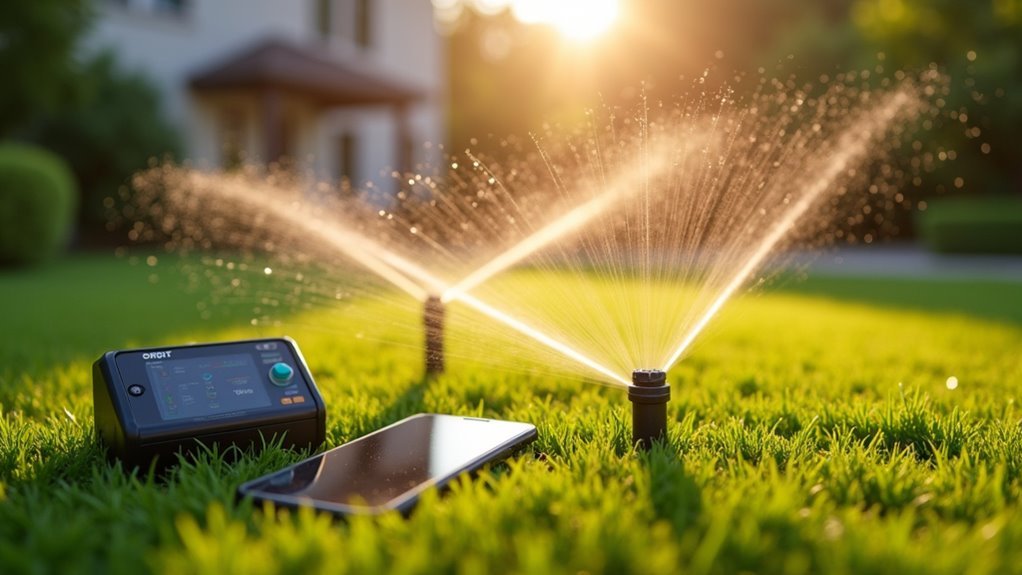 smart weatherproof sprinkler controller