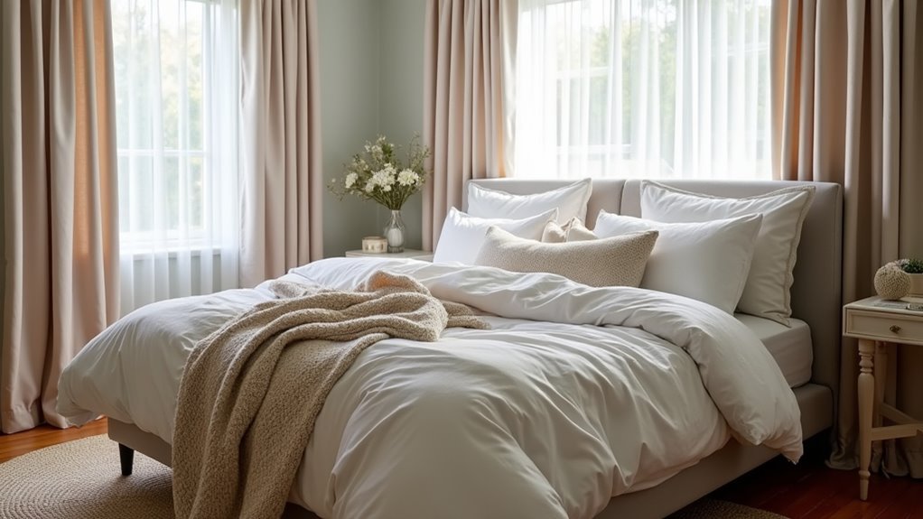 soft furnishings reduce noise