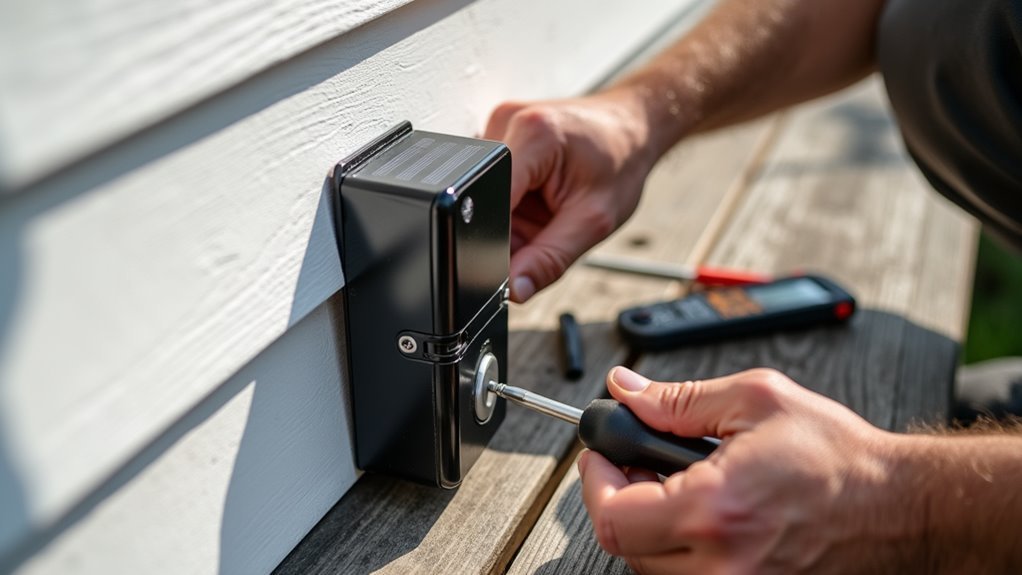solar doorbell installation tips