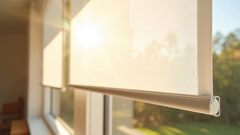 solar energy powers shades