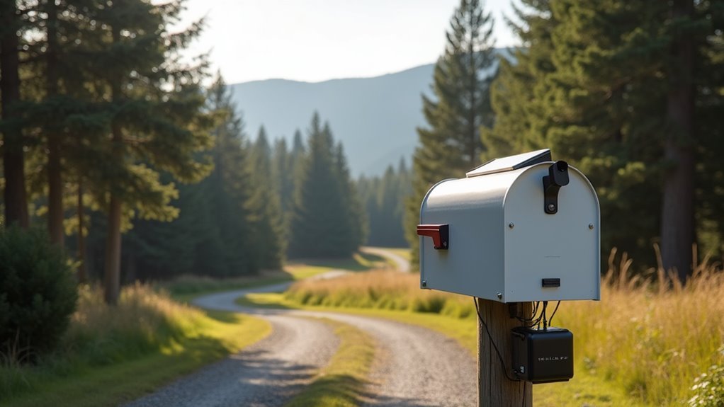 solar mailbox tracking solution
