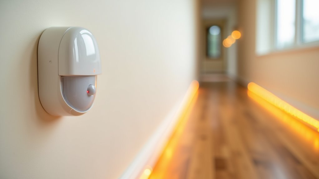 strategic motion sensor placement