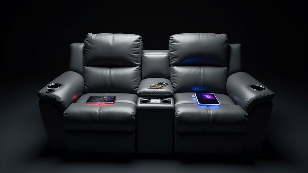 tech savvy reclining comfort