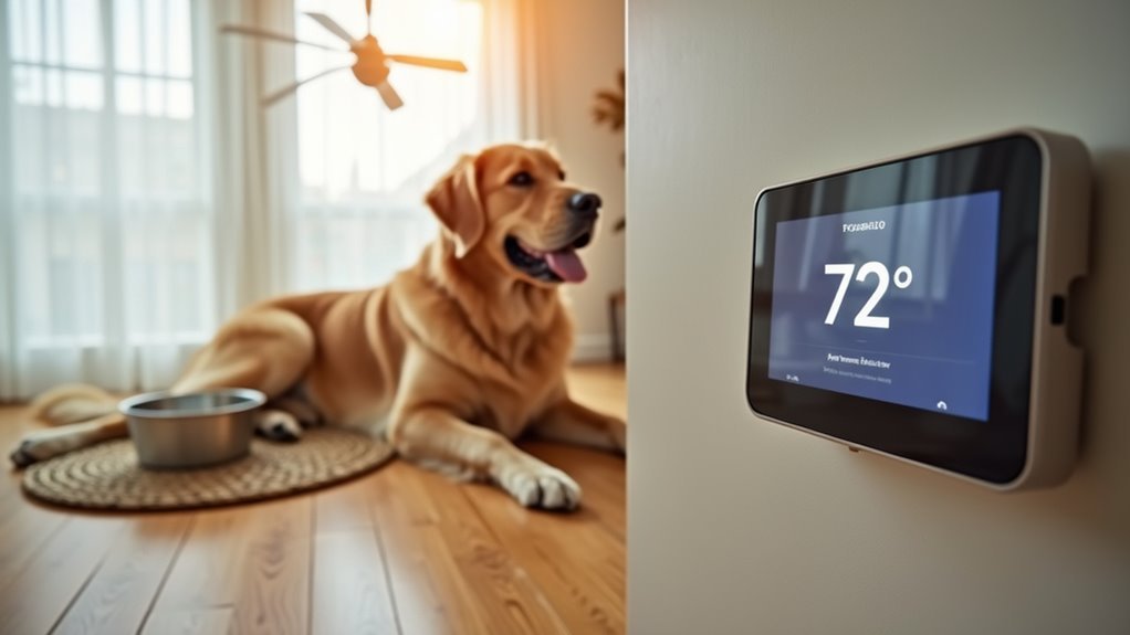 temperature control for pets