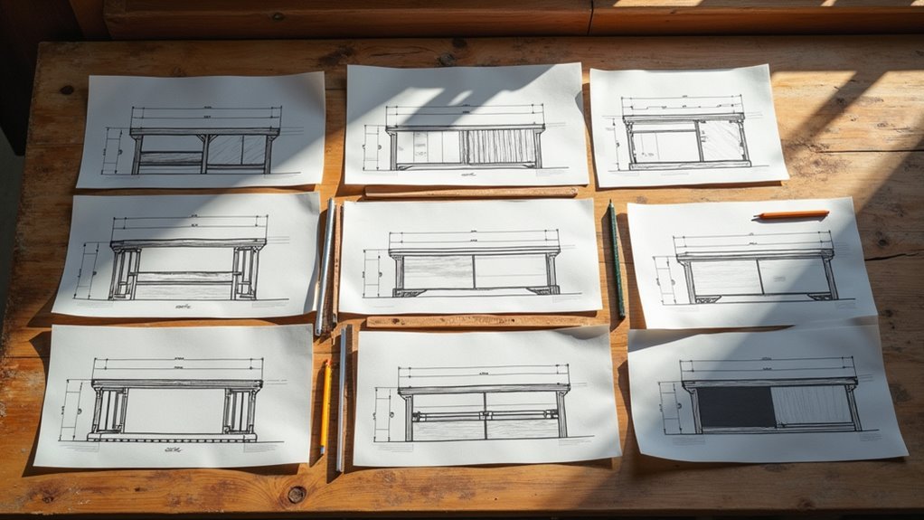 temperature controlled storage bench plans