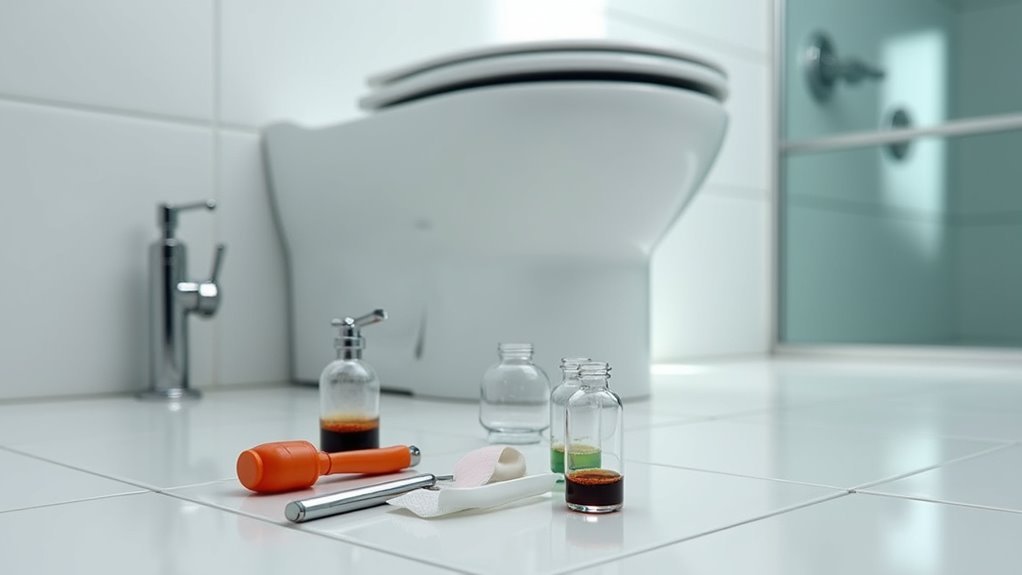 toilet water leak detection