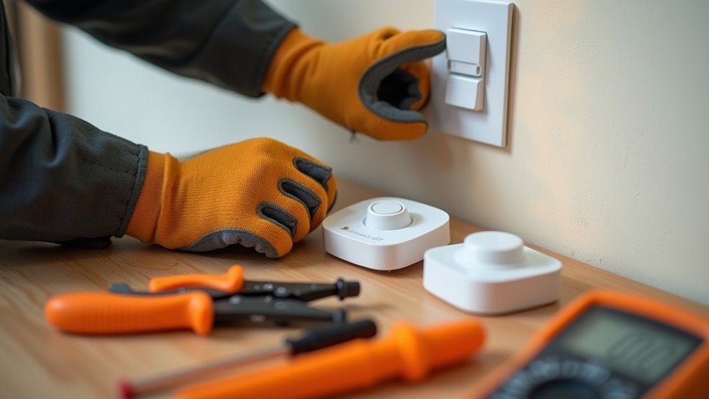 turn off power safely