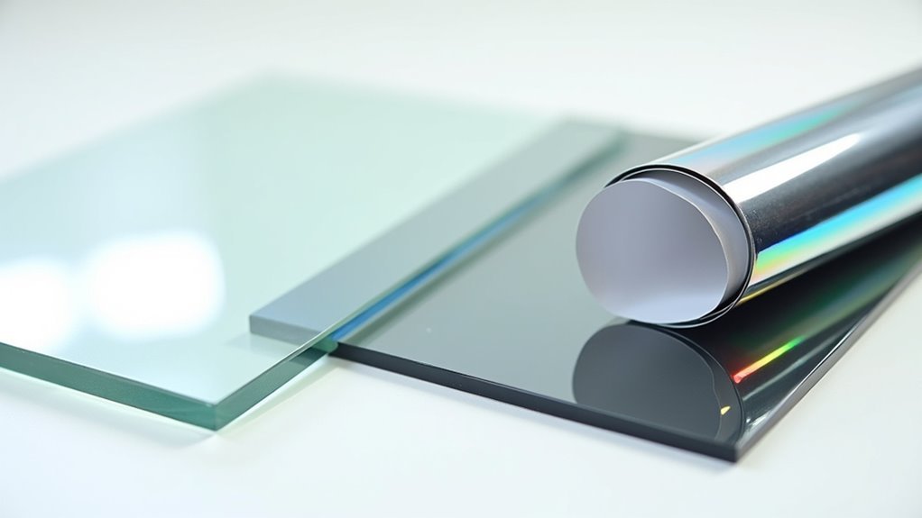 3 Materials for Two-Way Mirror Displays