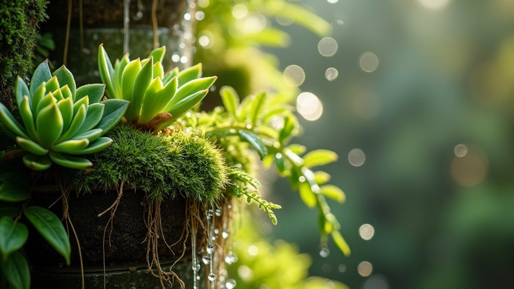 vertical garden watering strategies