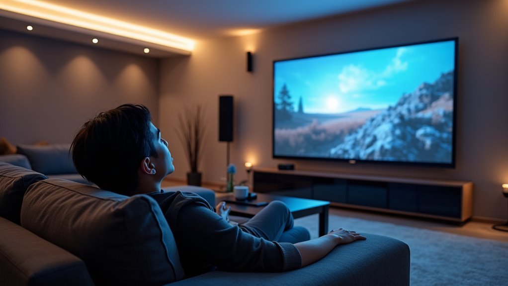 voice activated home theater control