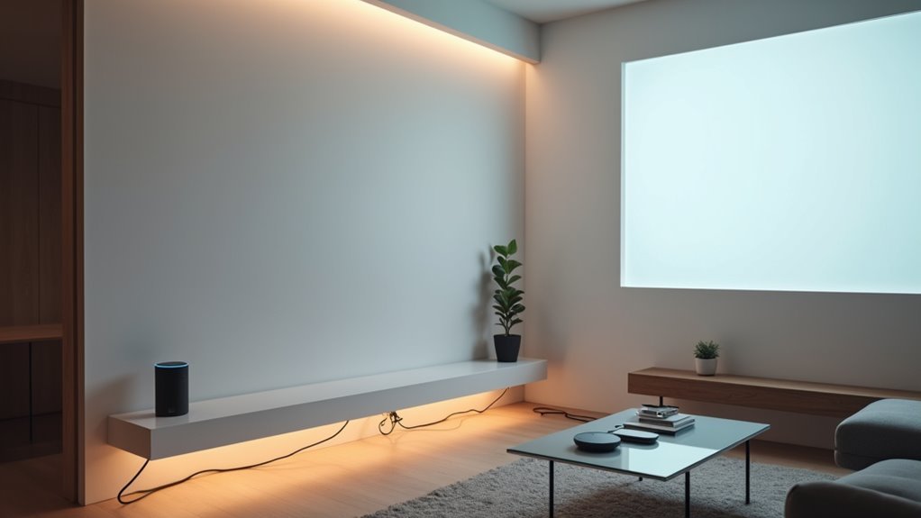 voice activated projector convenience