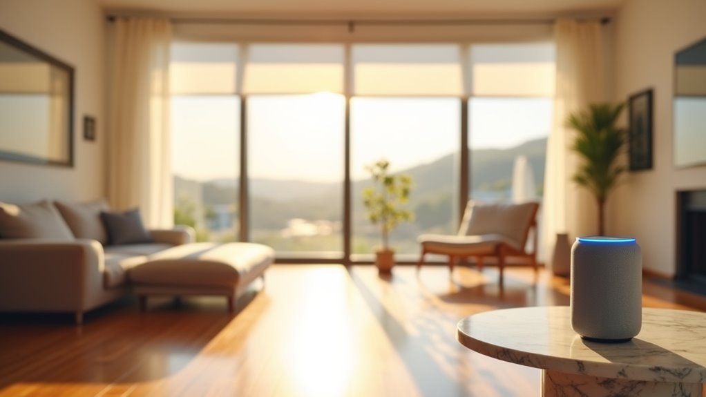 voice activated room automation