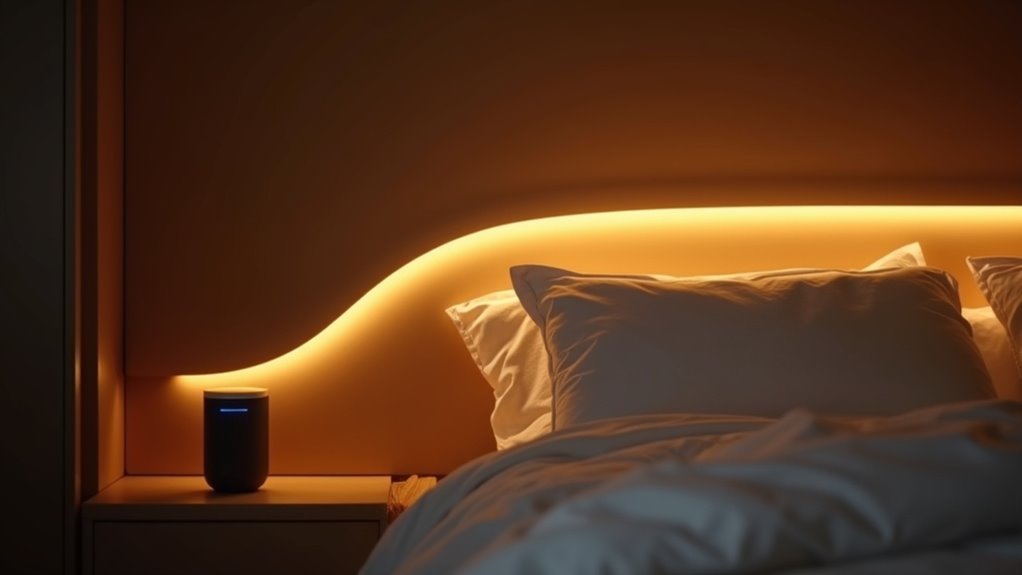 voice activated sleep lighting system