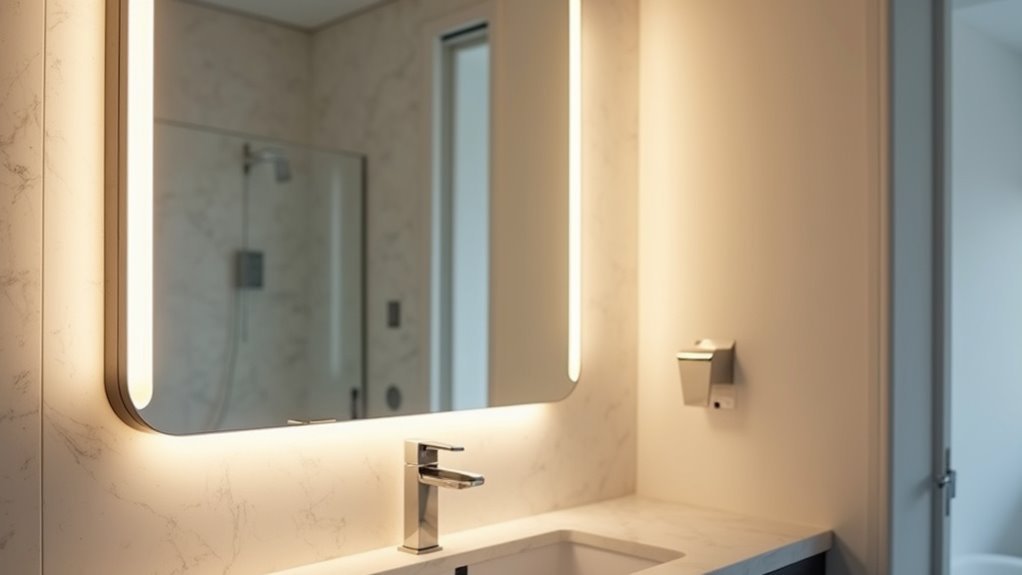 voice activated smart home mirrors