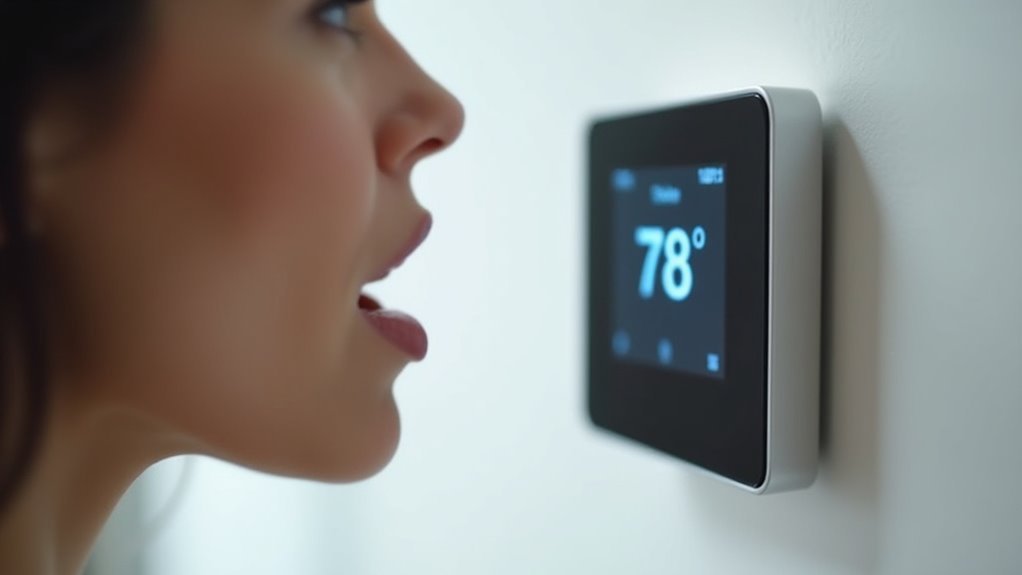 voice commands for temperature control