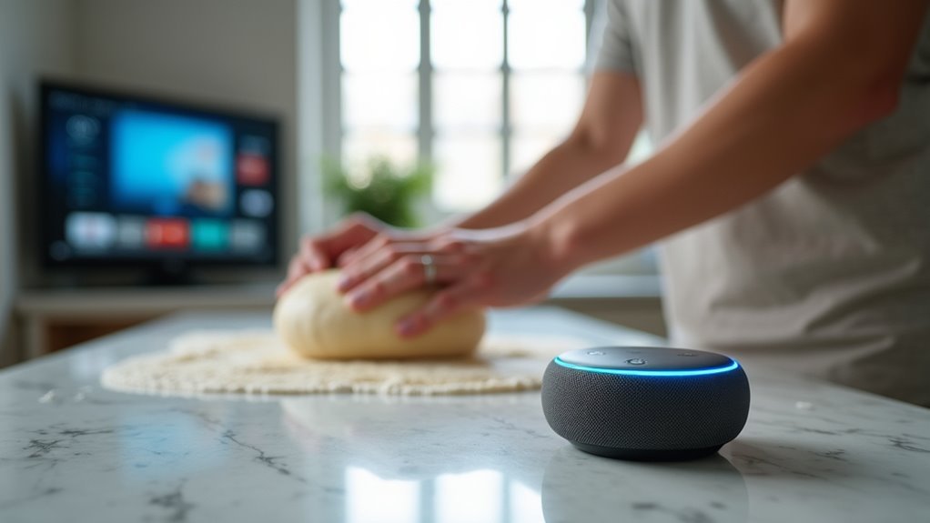 voice control for multitasking