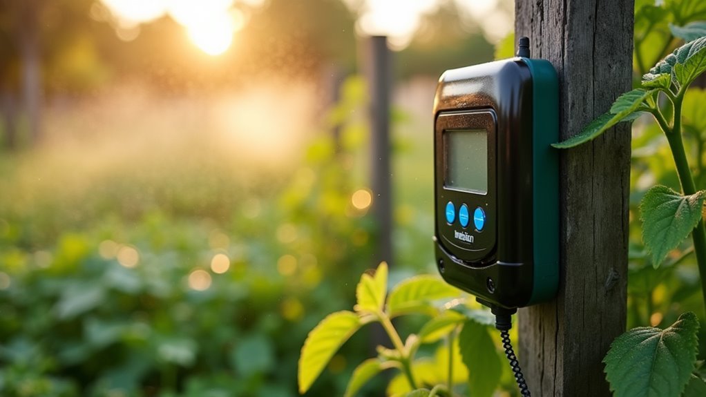 voice controlled garden irrigation