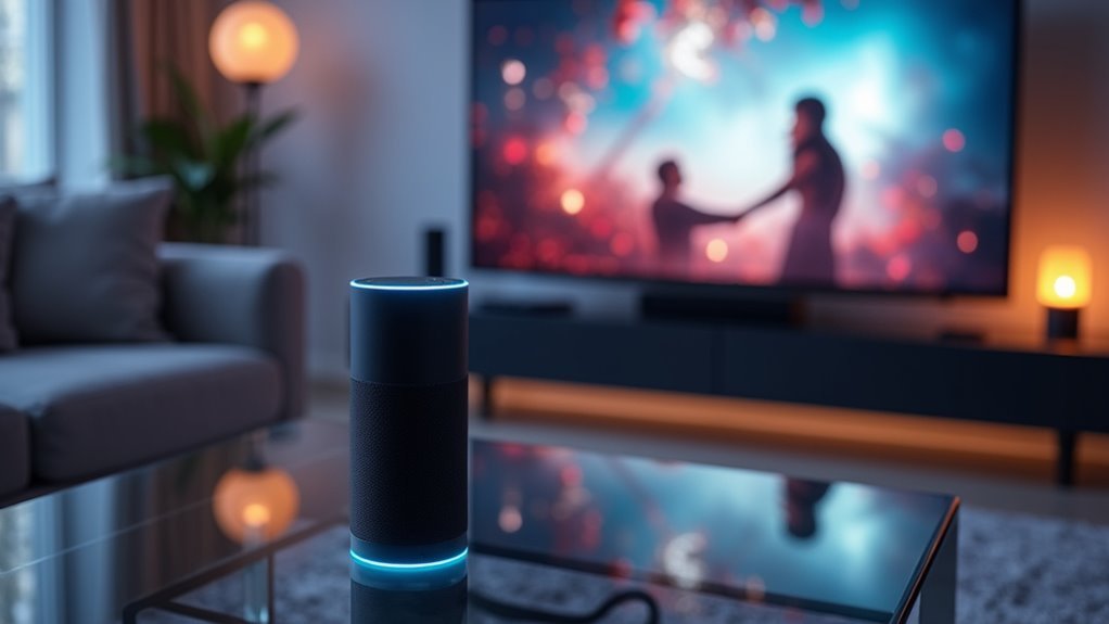 voice controlled home theater integration