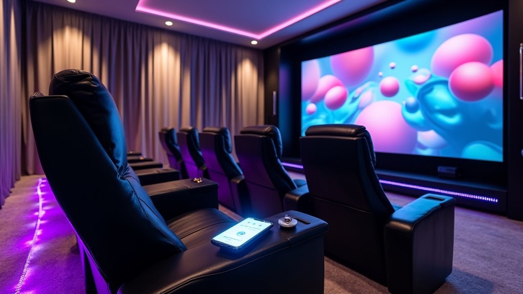 voice controlled smart home cinema
