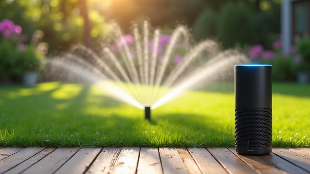voice controlled smart irrigation management