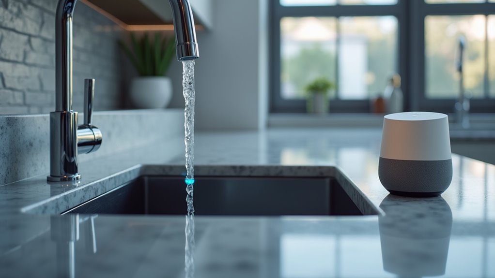 voice controlled water monitoring