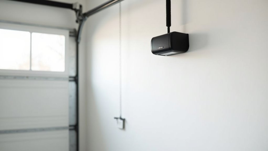 whisper quiet wall mount opener