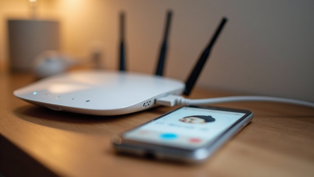 wi fi setup for monitoring