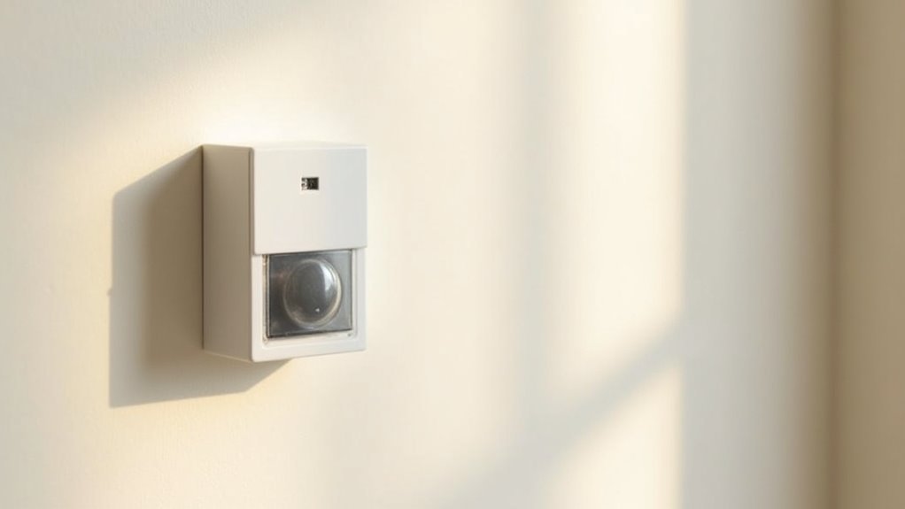 wide angle motion sensor installation