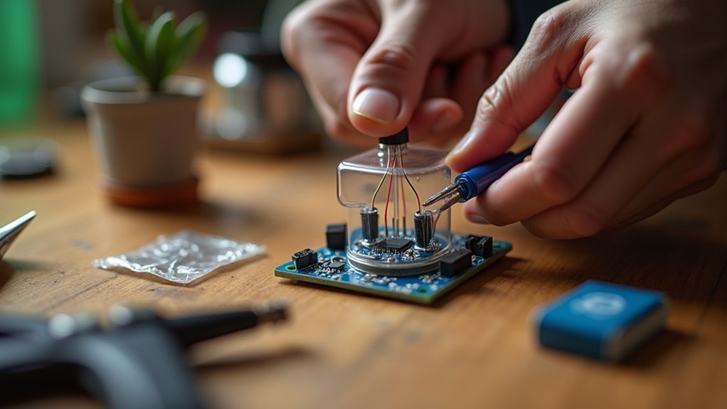 wireless battery powered leak sensors