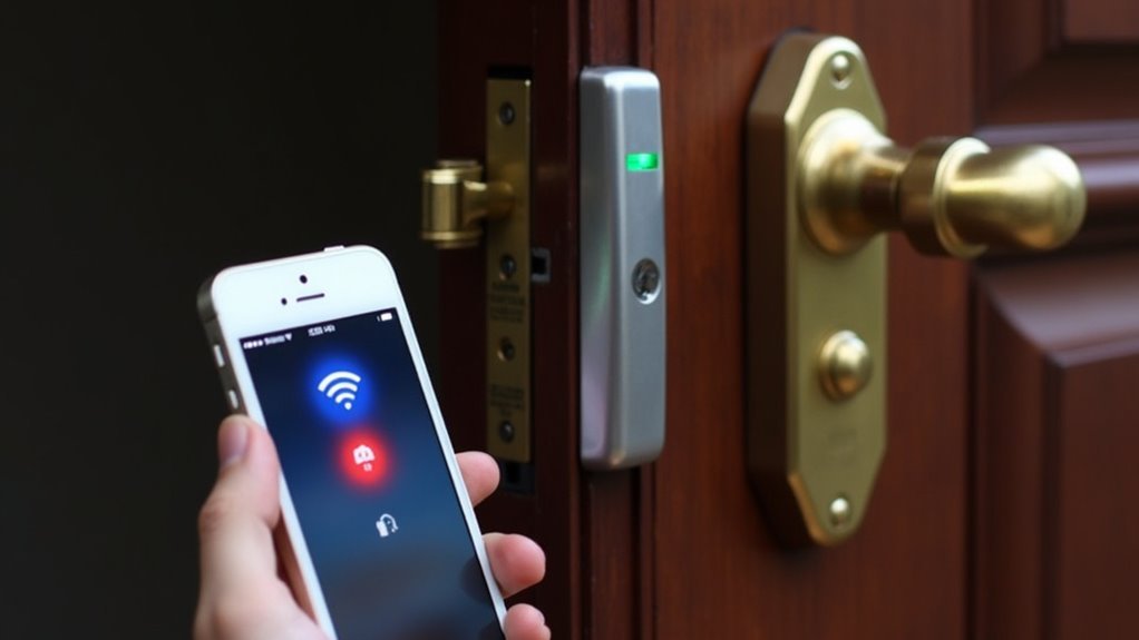 wireless entry alert system