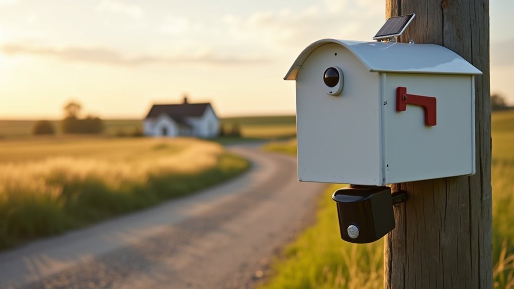 wireless mailbox security cameras